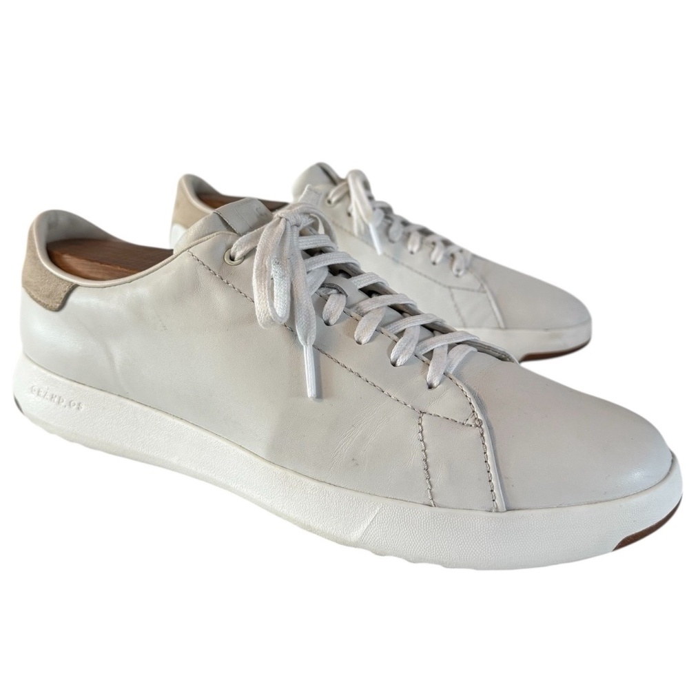 Cole Haan Grand Crosscourt II Men's Size 9.5 White Casual Shoes Fashion Sneakers